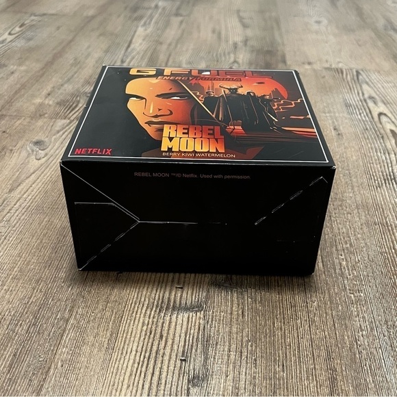 NEW G Fuel Rebel Moon Imperium Tonic Collector's Box Tub + Shaker Cup Netflix - Picture 7 of 8